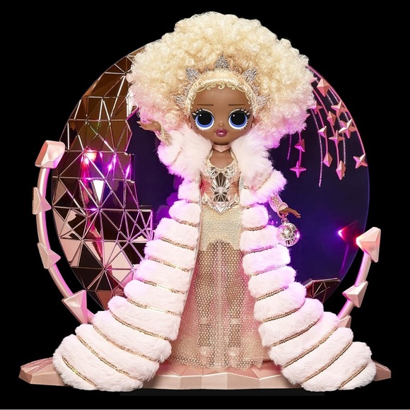 Nwt LOL Surprise Holiday OMG 2021 Collector NYE Queen Fashion Doll - Picture 3 of 7